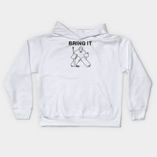 Bring It Hockey Goalie Kids Hoodie